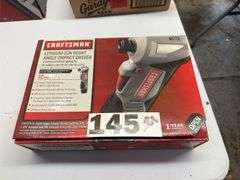 Craftsman lithium ion right angle, impact driver, new inbox.