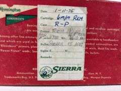 6 mm Remington ammunition ￼