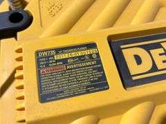 DeWalt 13" planer