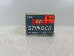 Vintage CCI Stinger 22 LR ammunition