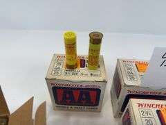 Vintage Winchester AA 20 GA shells