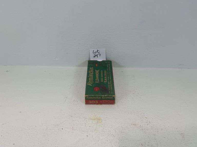 Vintage Remington 303 Savage ammunition