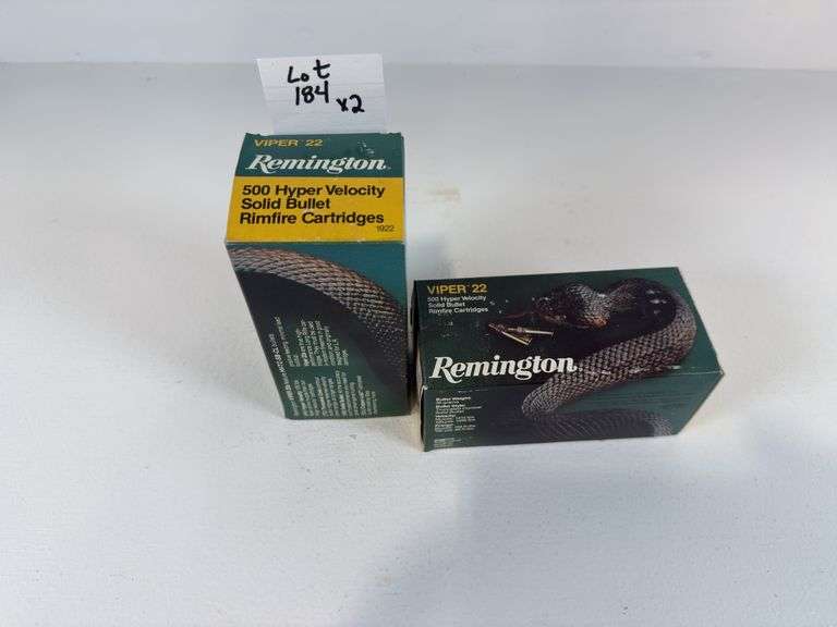 Remington Viper 22 ammunition ￼
