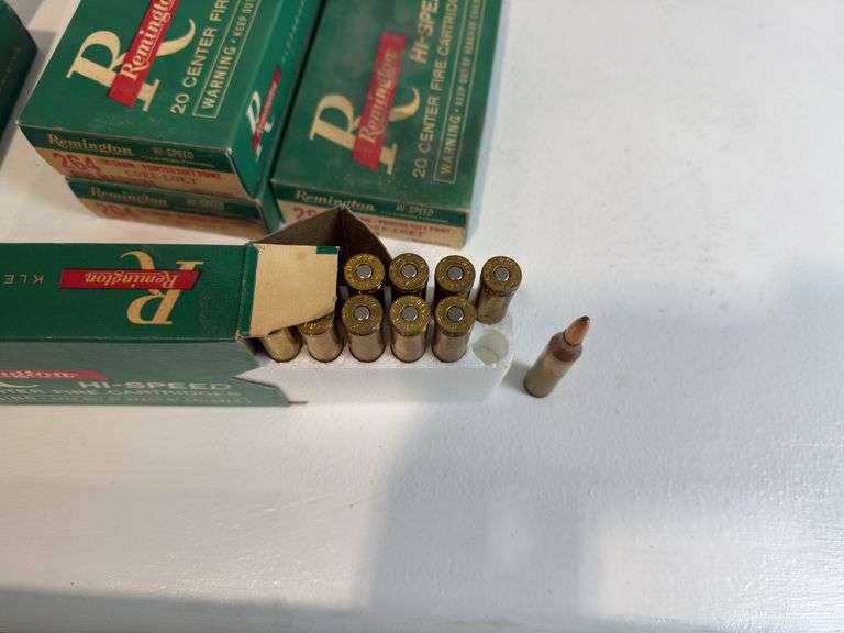 Vintage Remington 264 Winchester Magnum ammunition ￼