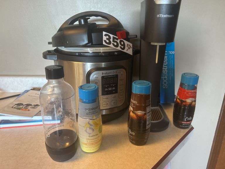 Instant pot and soda stream