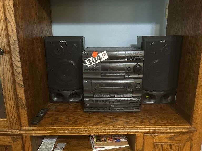 Sony LBT-D550 stereo system