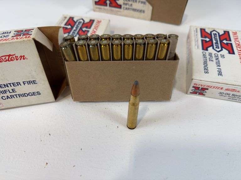Vintage Winchester Super X 30-06 Springfield ammunition
