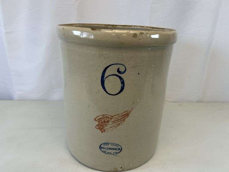 Red Wing #6 crock