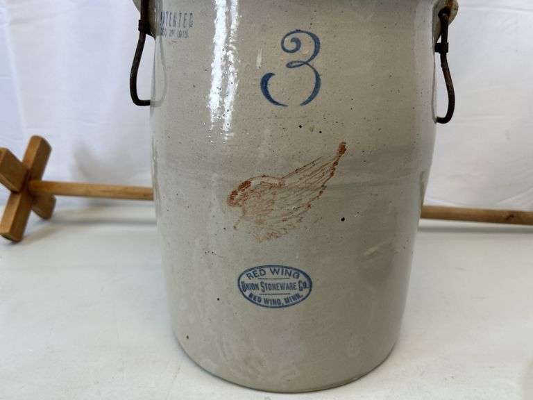 Red Wing #3 butter churn crock
