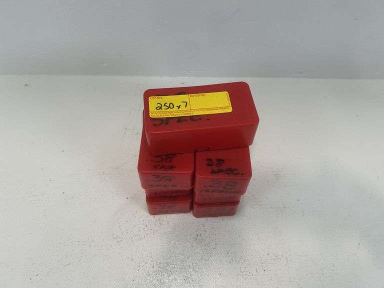 Reloaded 38 special ammunition