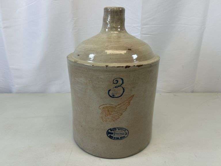 Red Wing #3 jug