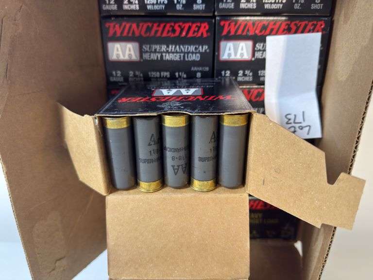 Vintage case Winchester 12 gauge shotgun shells