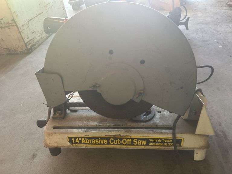 14” abrasive cut-off saw