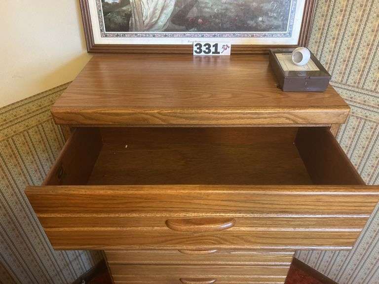 5 drawer stand up dresser and more