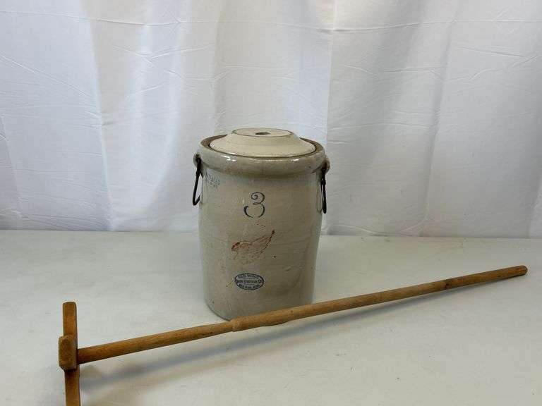 Red Wing #3 butter churn crock