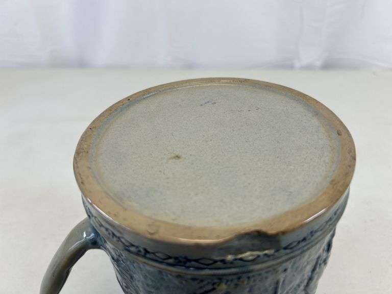 Antique stoneware pitcher ￼