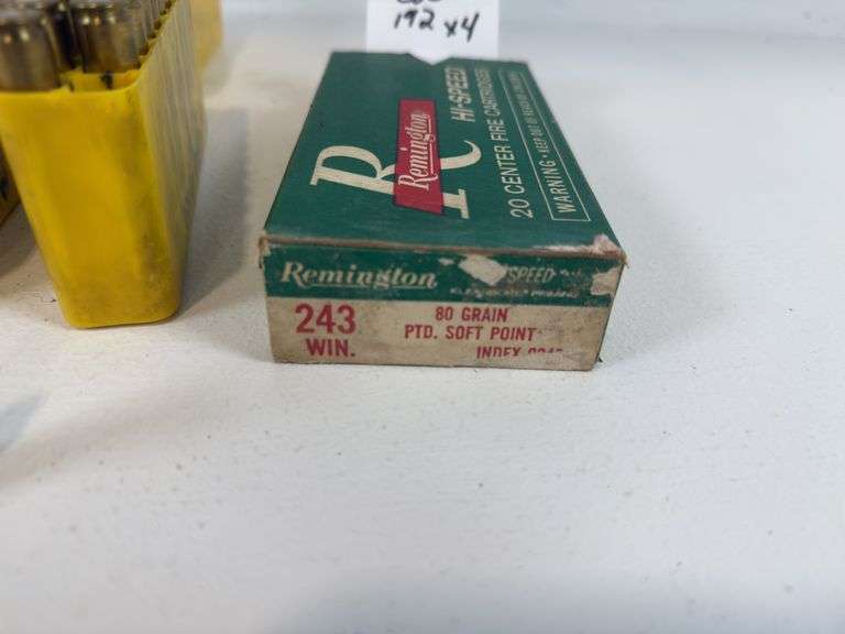 243 Winchester reloaded ammunition