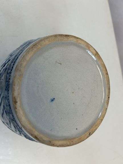 Antique stoneware pitcher