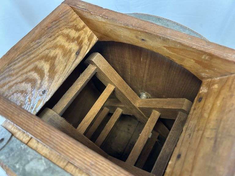 Antique barrel churn