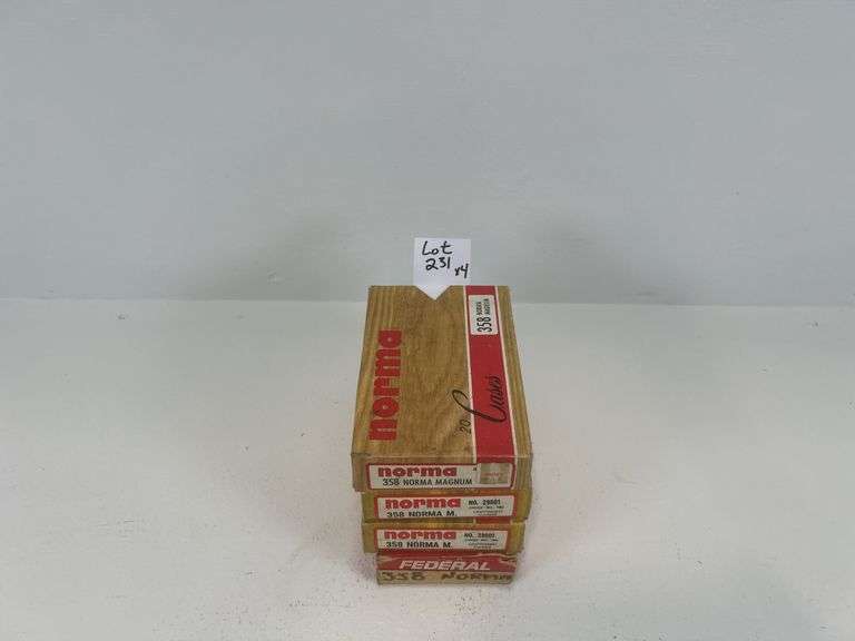 Reloaded 358 Norma Magnum ammunition