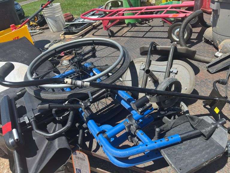 Wheelchair and cushions