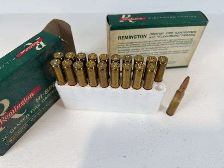 Vintage Remington 280 Remington ammunition