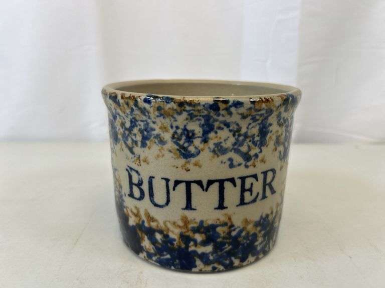Red Wing butter crock
