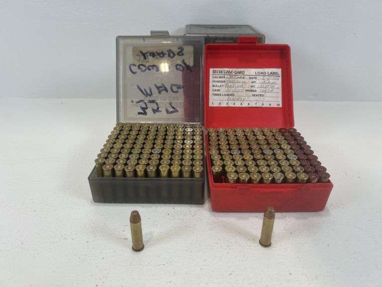 Reloaded 357 magnum ammunition