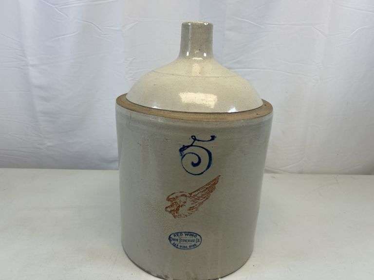 Red Wing #5 jug