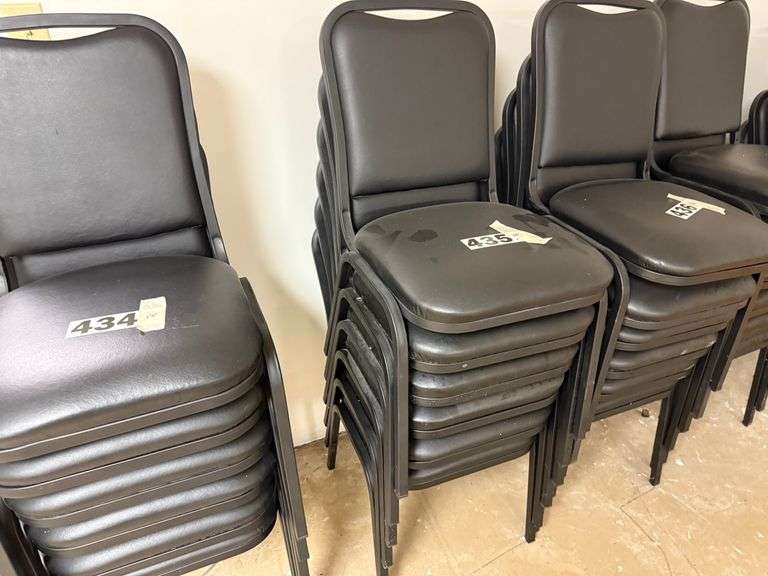 Banquet style chairs