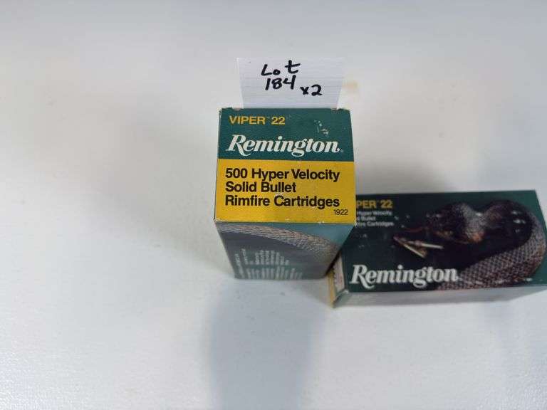 Remington Viper 22 ammunition ￼