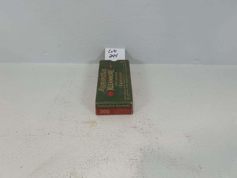 Vintage Remington Kleanbore 300 Savage ammunition