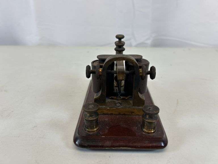 Antique telegraph sounder ￼