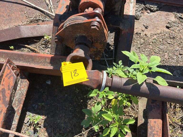 Pull type rotary mower