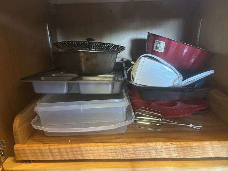 Pans, kitchen utilities and more
