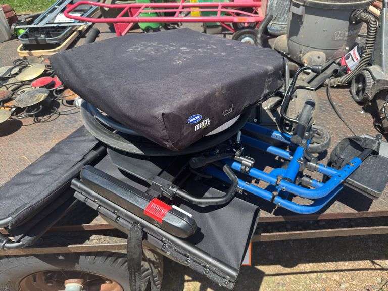 Wheelchair and cushions