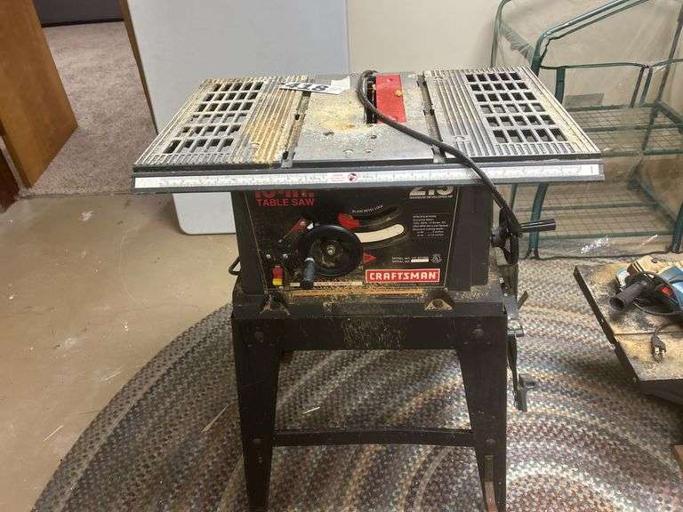 Craftsman 10 inch table saw-Misc.