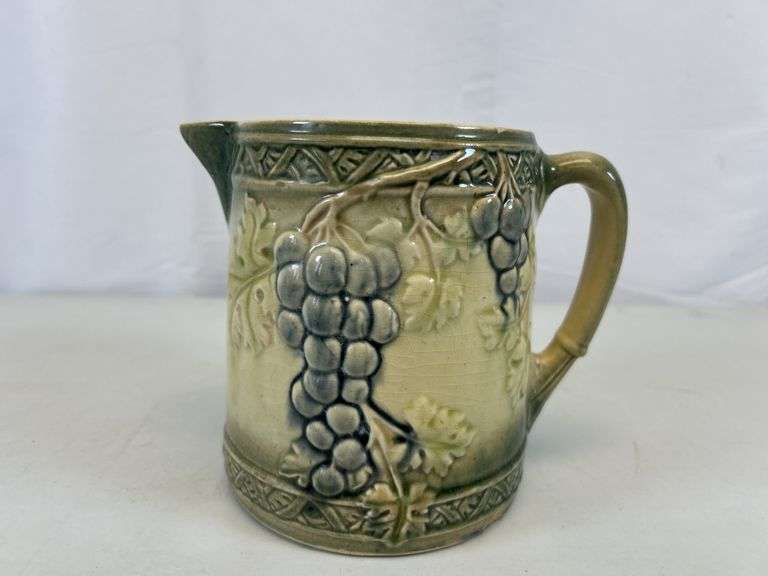 Stoneware pitcher
