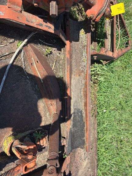 Pull type rotary mower