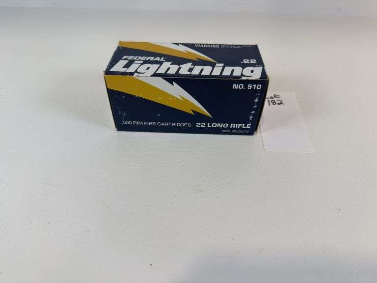 Federal Lightning .22 LR ammunition