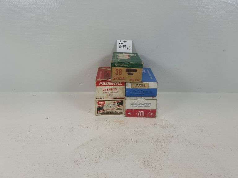 Reloaded 38 special ammunition