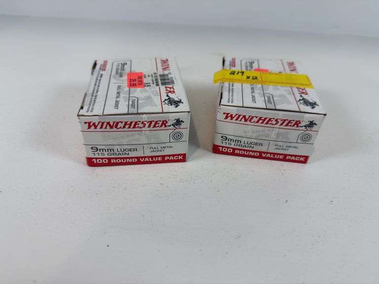 Winchester Target 9mm ammunition
