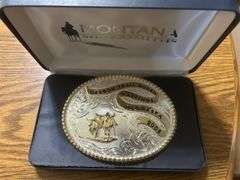 Montana Silversmith — Oregon Trail rodeo belt buckles