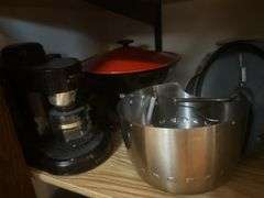 Espresso maker, electric wok, bread maker and more