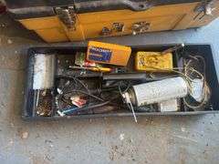 Toolboxes with tools