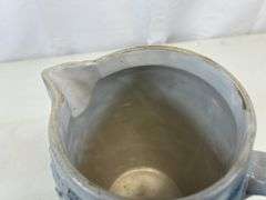 Antique stoneware pitcher
