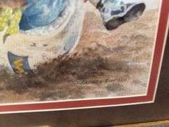 D Reiners Binfield Oregon Trail Rodeo paintings