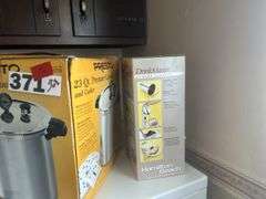 Pressure cooker/canner and drink mixer