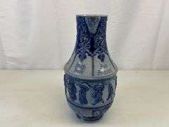 Antique stoneware pitcher ￼