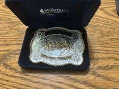 Montana Silversmith — Oregon Trail rodeo belt buckles